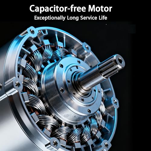 Miniatura 6 de Secador de pelo profesional con capucha de 1000 W, secador de pelo con tapa y ruedas, la temperatura y el tiempo son ajustables, adecuado para salón