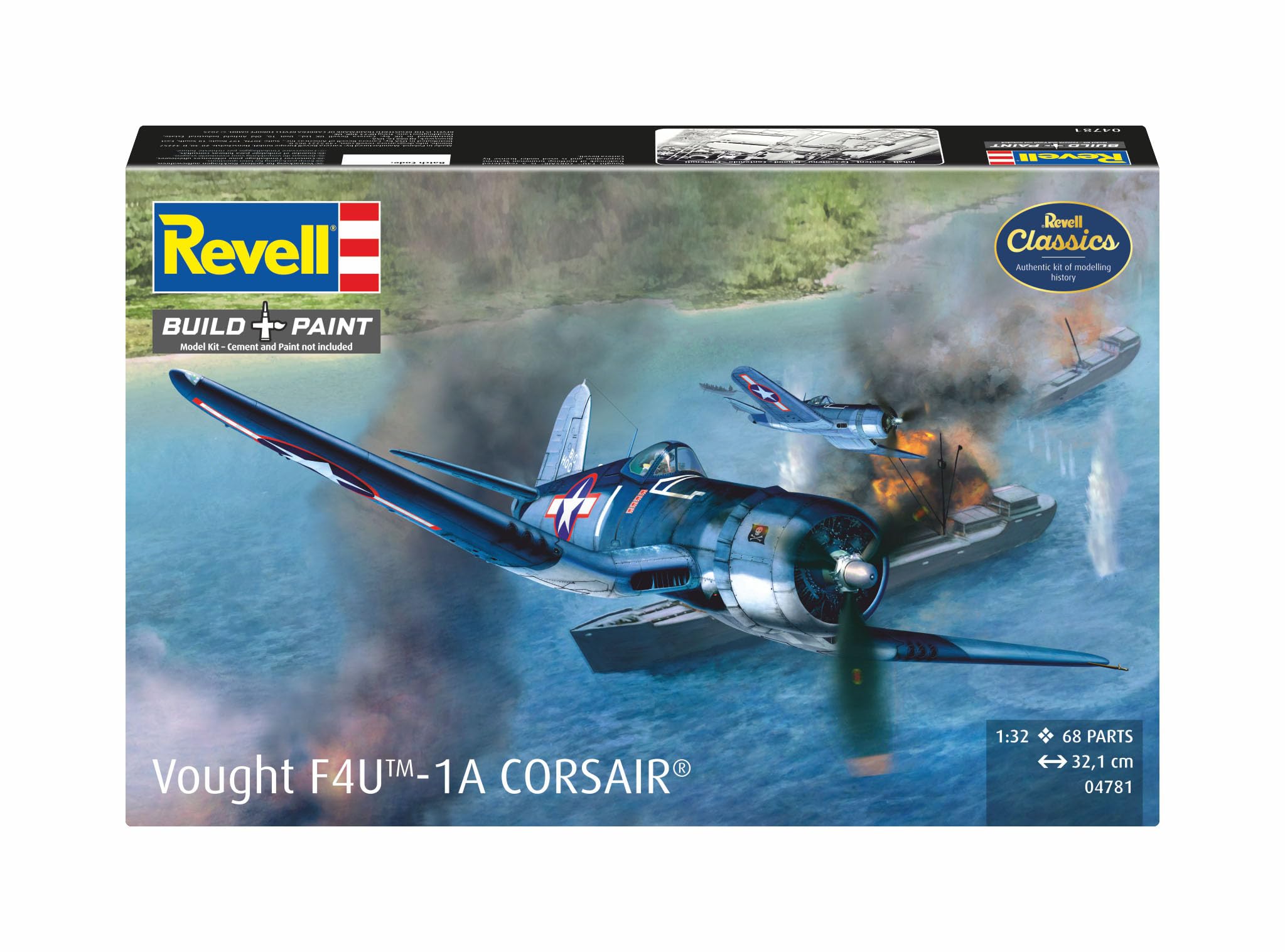 Amazon | ドイツレベル1/32 F4U-1Aコルセア | プラモデル 通販