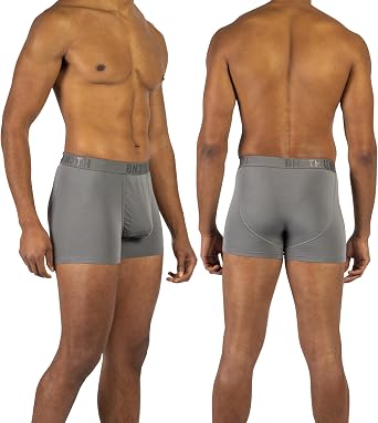 BN3TH Men's Classic Icon Trunk Underwear with the Orignal 3-D Pouch Technology - Breathable, Anti-Chafing, Athletic Design