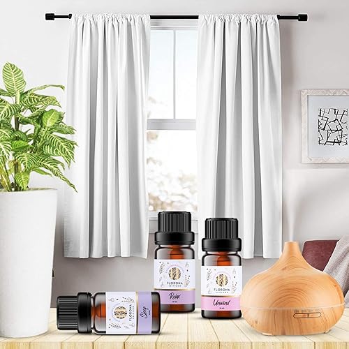 Miniatura 3 de Florona Juego de regalo de aceite de alta calidad sin estrés de 3-1 fl oz (0.3 fl oz x 3) para difusor de aromaterapia, para dormir, relajarse y