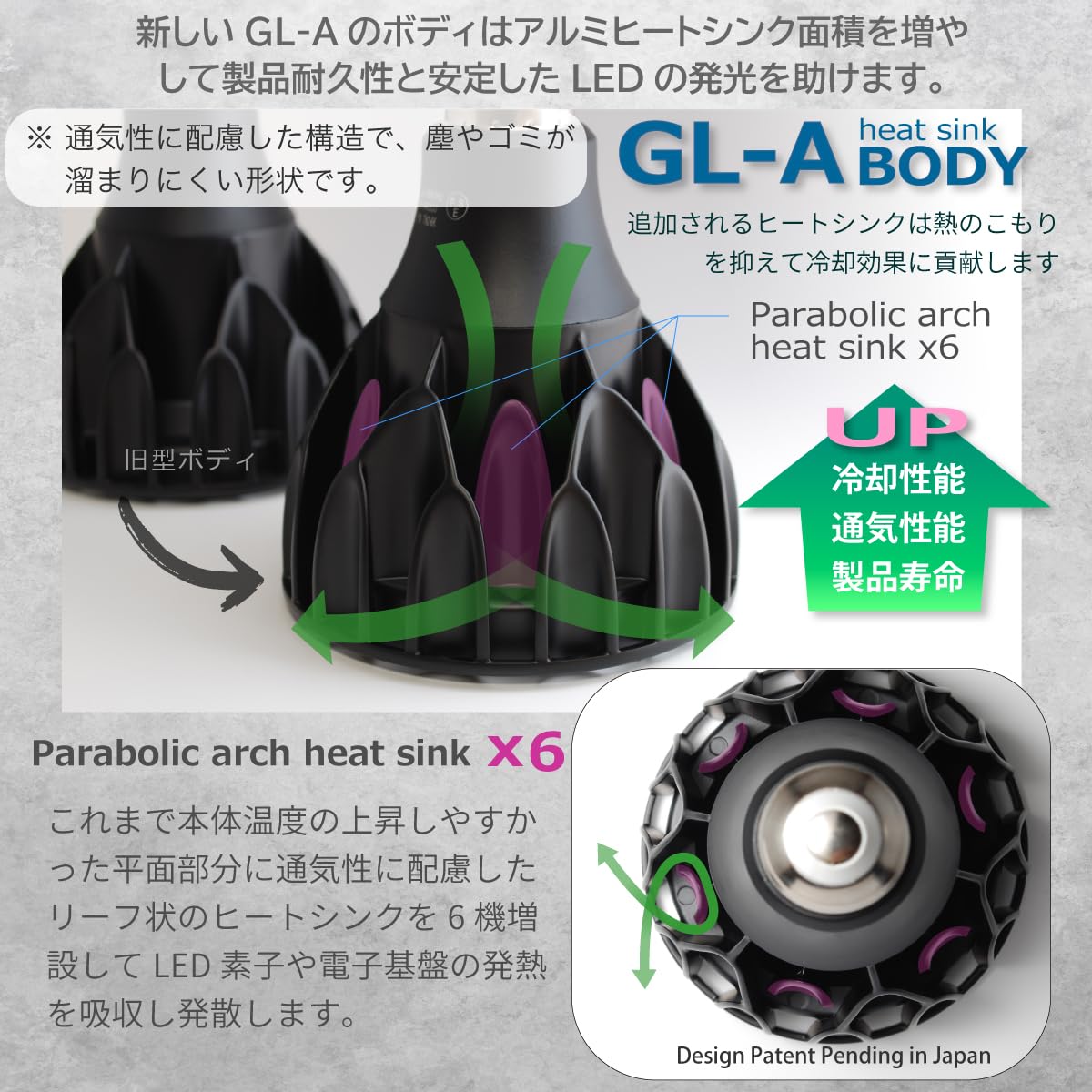 Amazon.co.jp: HaruDesign GL-A 4K Plant Grow Light, Black Body