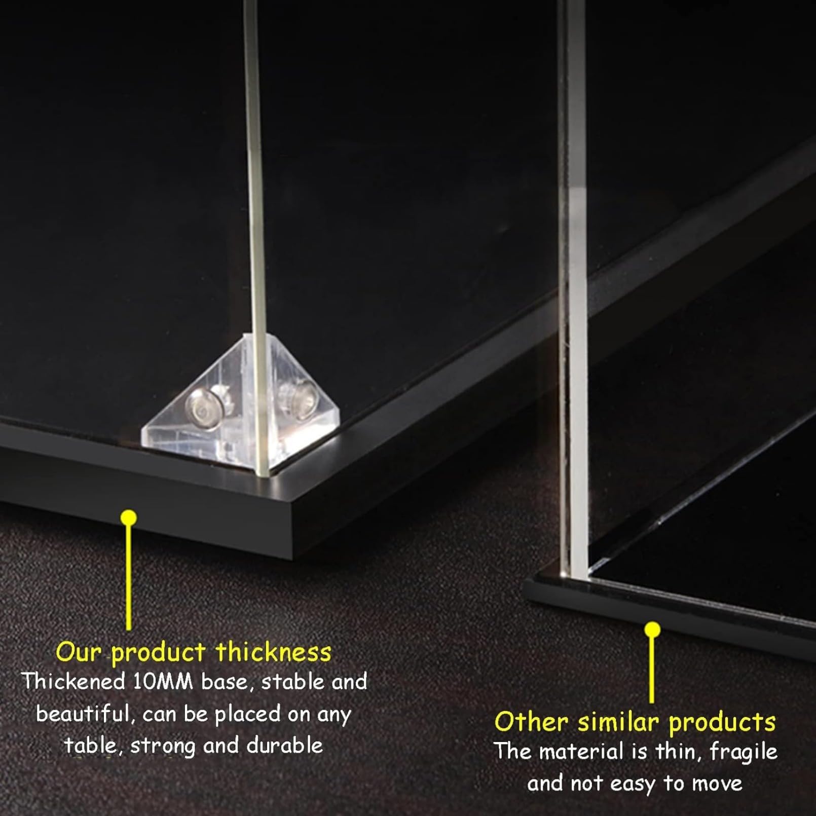 アクリルショーケース　黒仕様 Amazon.co.jp: ディスプレイケース、コレクションケース、保護ショー