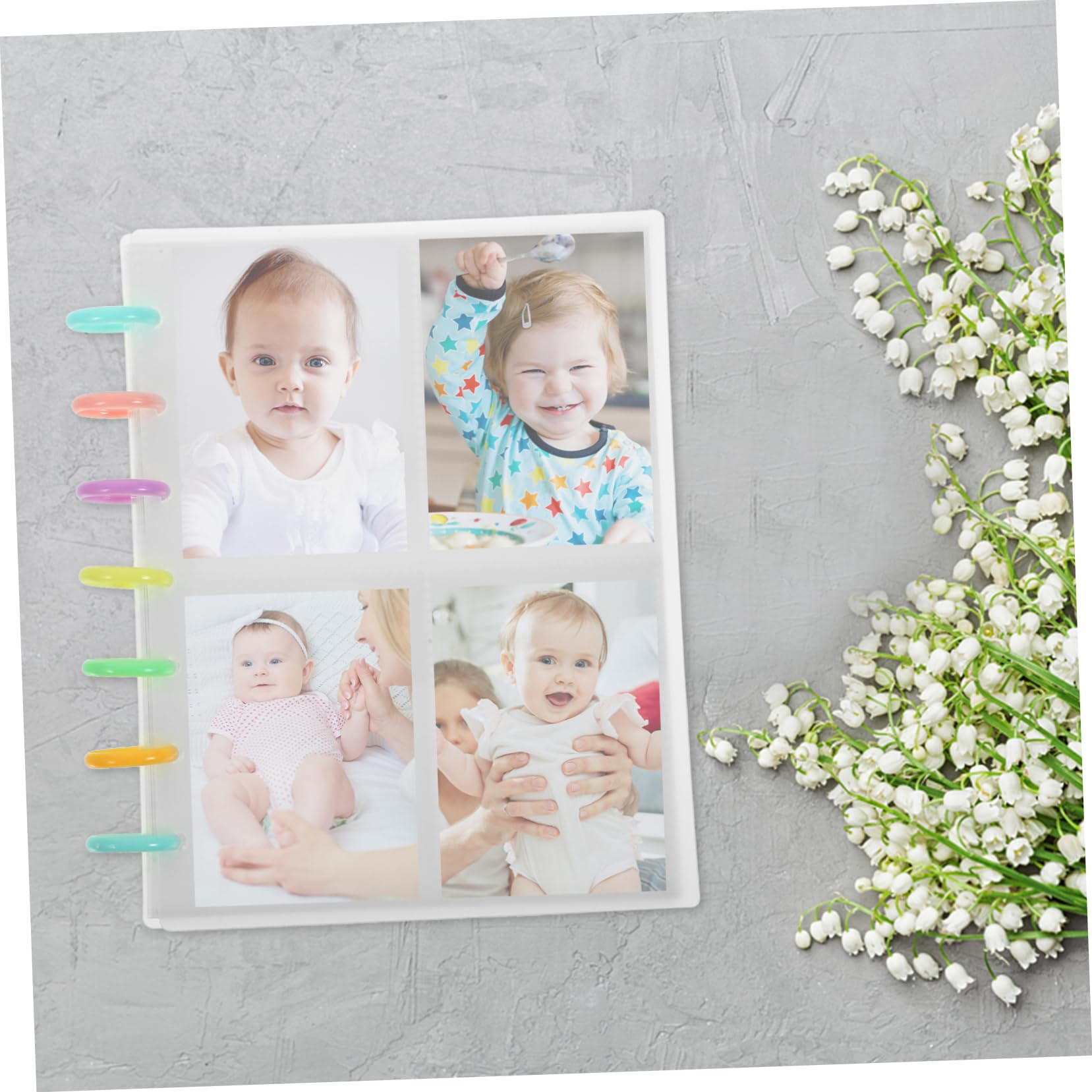 Uonlytech Photo Album Refillable Card Album for Storing Pictures Train Tickets and Memories Portable and Durable for Weddings Birthdays and Special Occasions Pages