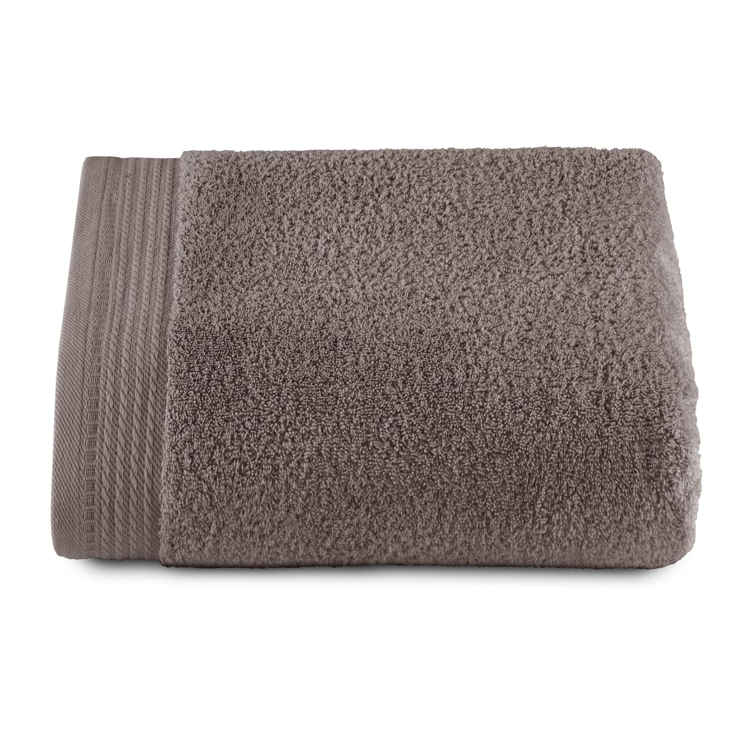 RIZO Top Towel – Set of 1 Shower Towel – Large Shower Towel – Bath Towels – 100% Combed Cotton – 600 g/m2 – Measure 100 x 150 cm – Mink