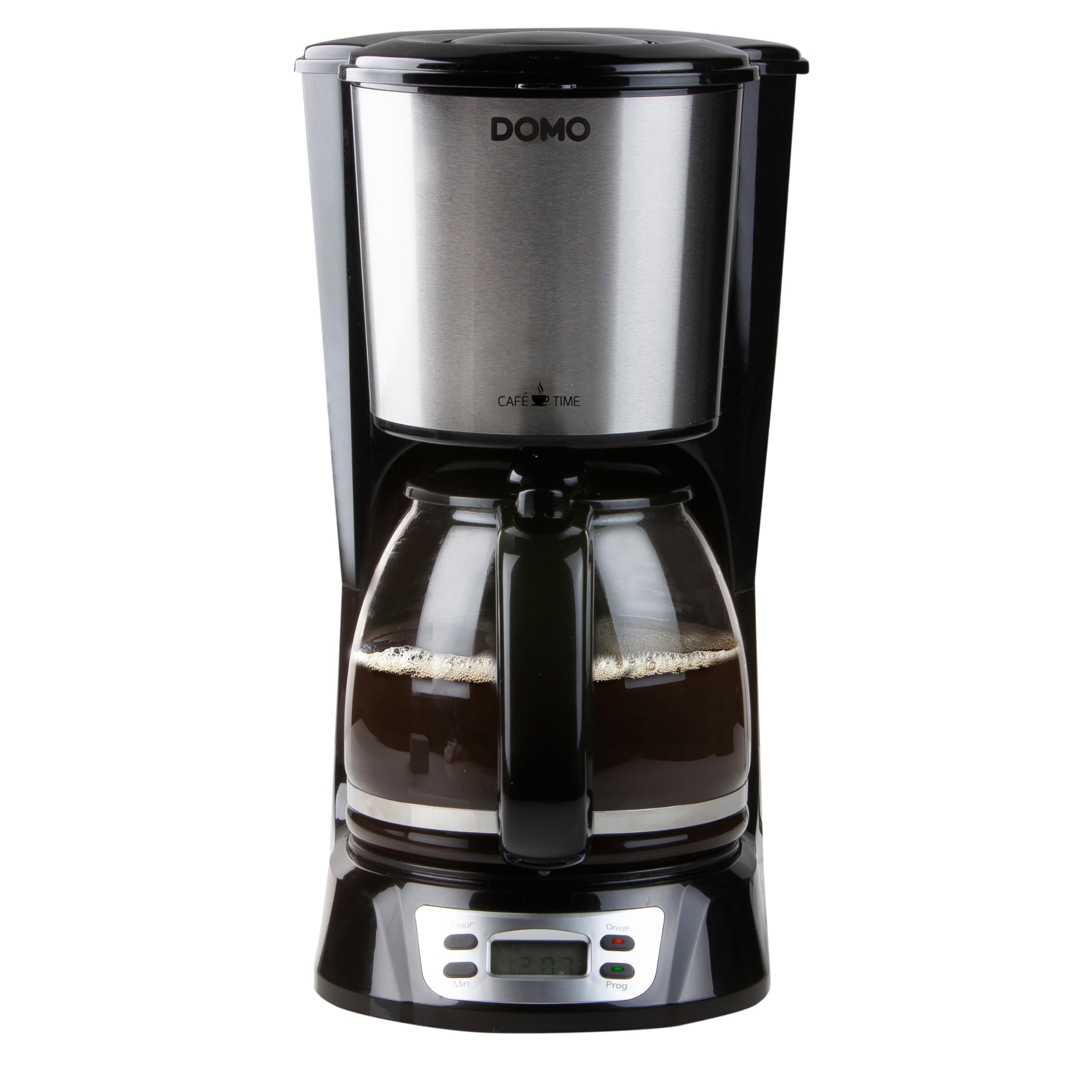 Domo DO708K - Koffiezetapparaat - 1,5 L - Timer - Rvs-image