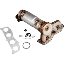 Catalytic Converter Compatible with Toyota Camry 2007 2008 2009 2.4L Ceramic 400 Cells, Toyota Solara 2.4L 2006-2008 Front Left and Right EPA Compatible