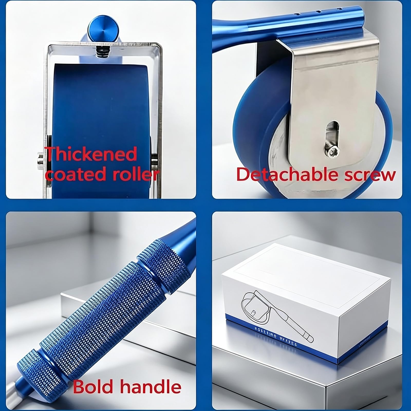 Rodillo Manual Estándar De 2 Kg, Herramienta Manual Para Pruebas De Adhesión, Fuerza De 2000 ± 50 G, Ancho De 45 Mm, Grosor Del Caucho: 6 Mm, Para Pruebas De Resistencia Al Despegue.