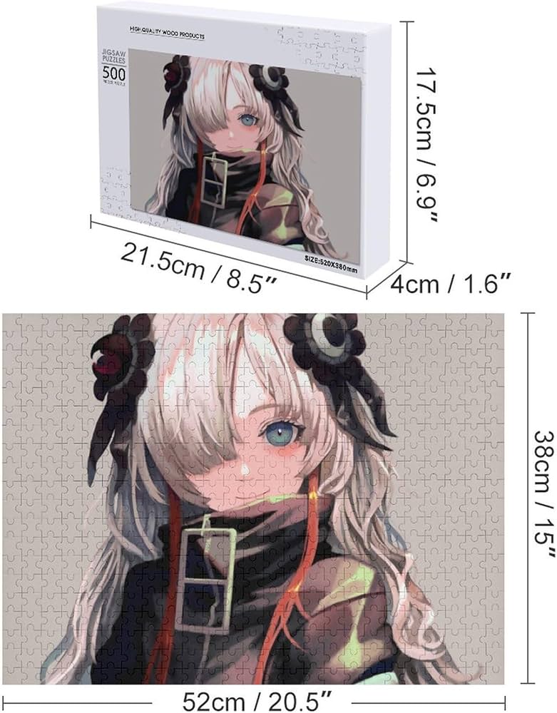 Amazon | ヰ世界情緒 500ピース ジグソーパズル 人気 アニメ マイクロ