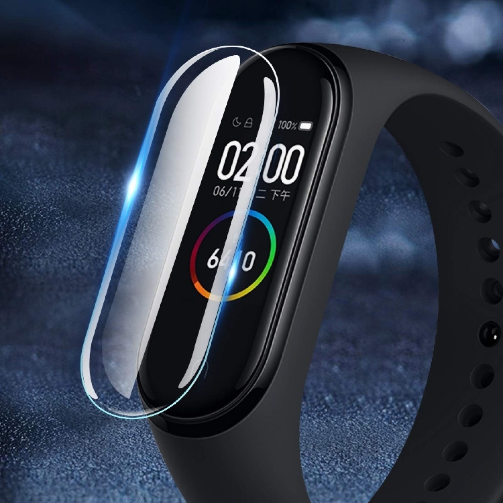 ZZjingli PET Soft Screen Protective Film for Xiaomi Mi Band 5