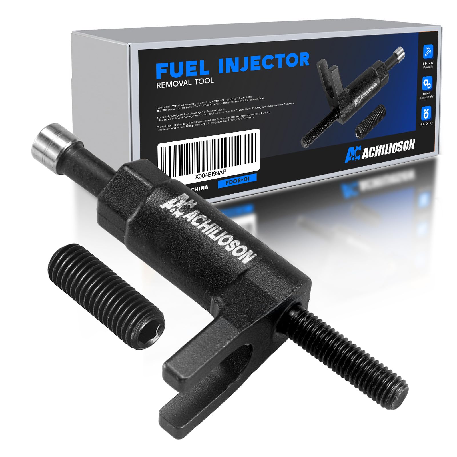 3418 Fuel Injector Removal Tool Kit Compatible with Ford Powerstroke Diesel 6.7L Diesel Injector Puller F-250 F-350 F-450 F-550 2011-2018