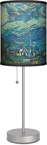 Lamp-In-A-Box - Lámpara de mesa de artista vintage para dormitorio, sala de estar, iluminación para escritorio de oficina, decoración del hogar,