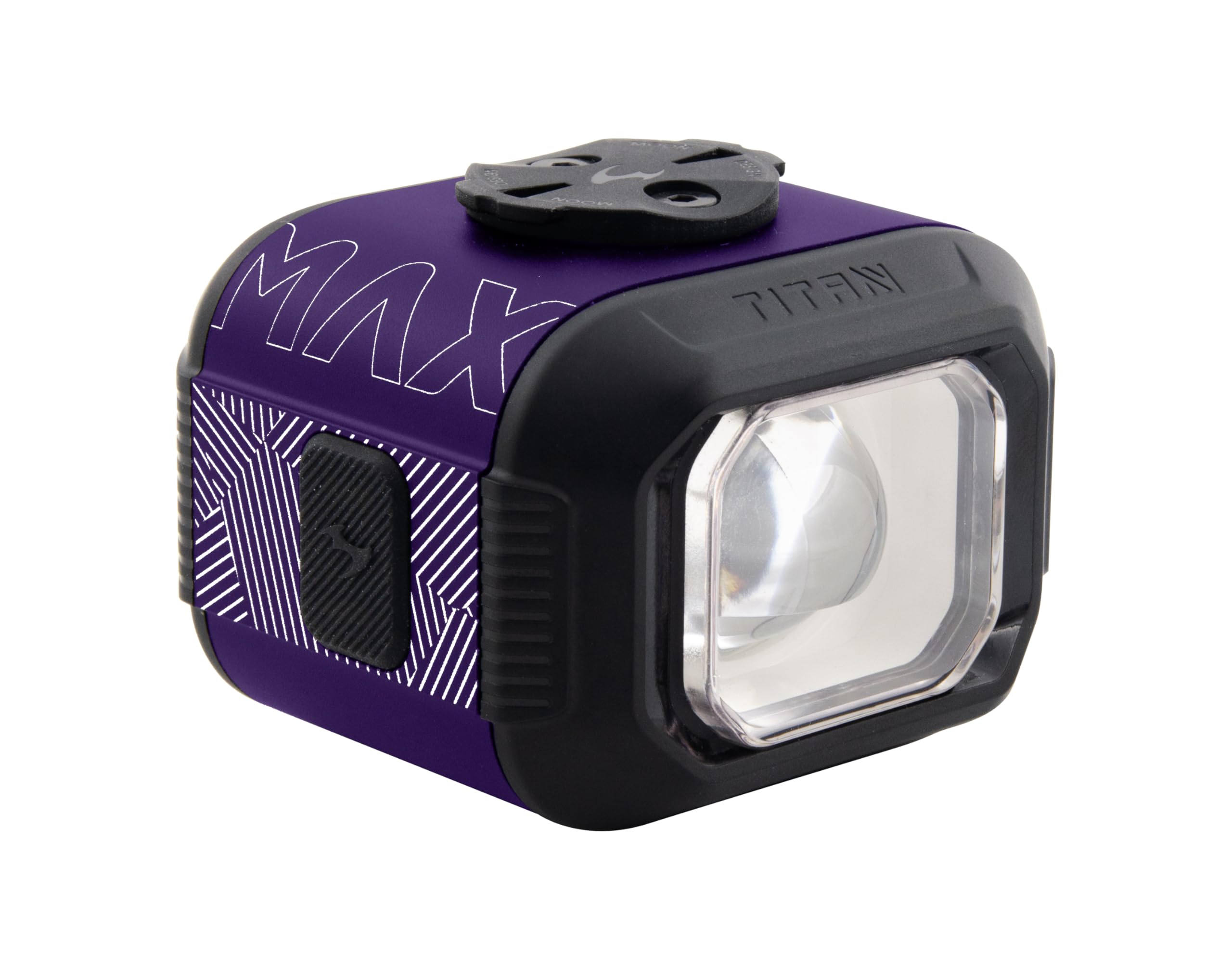 Moon Titan Max 1700 lm LED Front Bike Light With Remote - Orchid Purple
