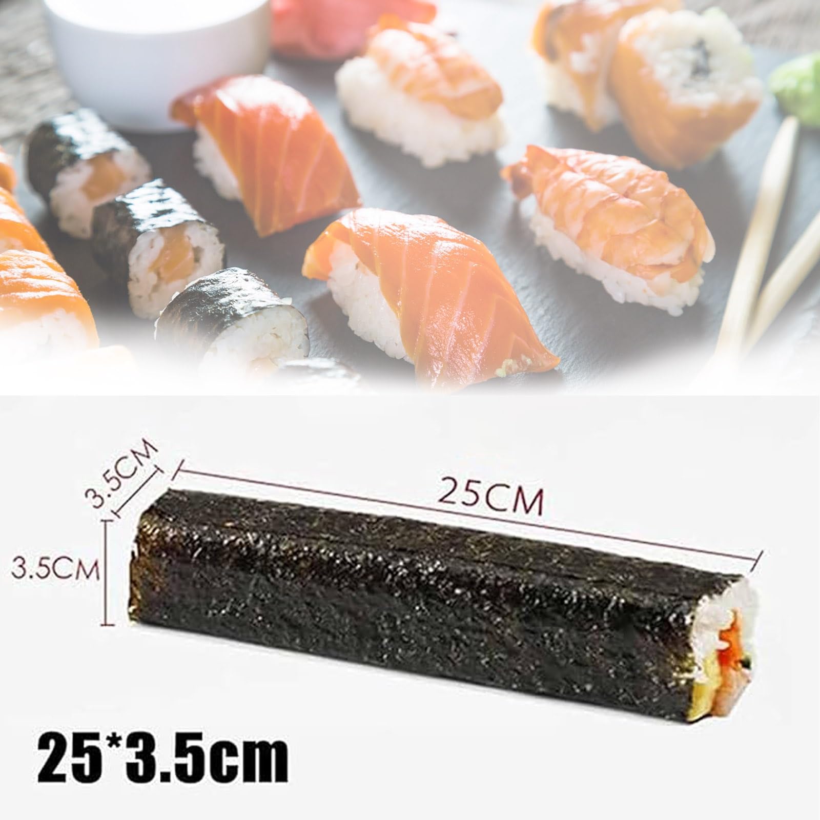 Sushi Roller Maker, okrągła maszyna do formowania rolek ryżowych, bambusowa mata do wałkowania sushi dla początkujących
