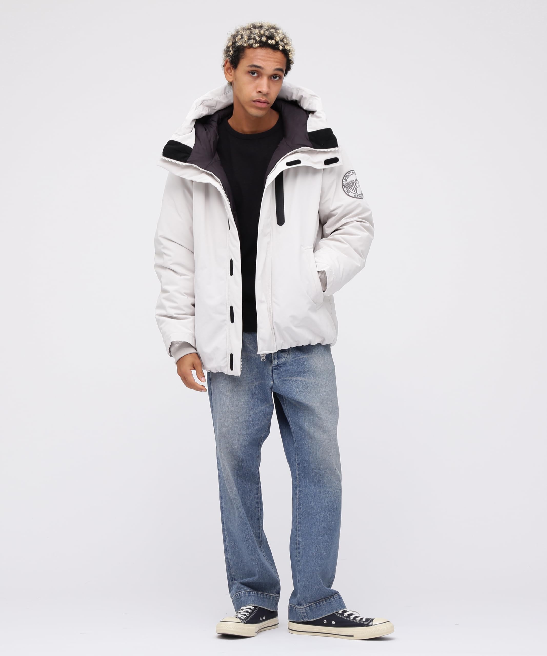 ♦️ＡＶＩＲＥＸ♦️シャツジャケット♦️極美品♦️ WOMAN/直営店限定》EMBROIDERY SHEER SHIRT/刺繍シアーシャツ