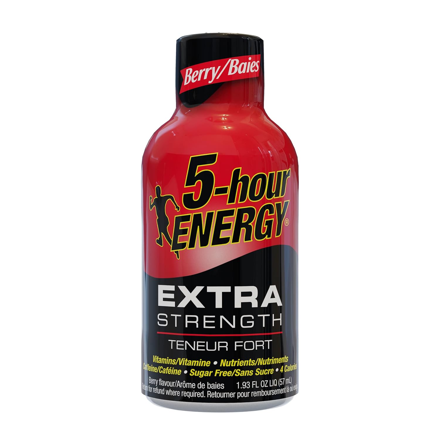 5-hour Energy - Extra Strength - Berry - 1 box of 12 x 57ml bottles