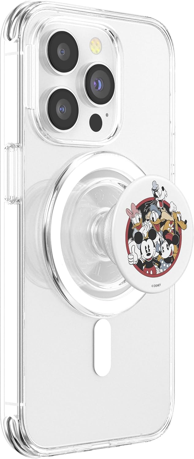 Disney Mickey and Friends Retro Group Shot PopSockets PopGrip for MagSafe