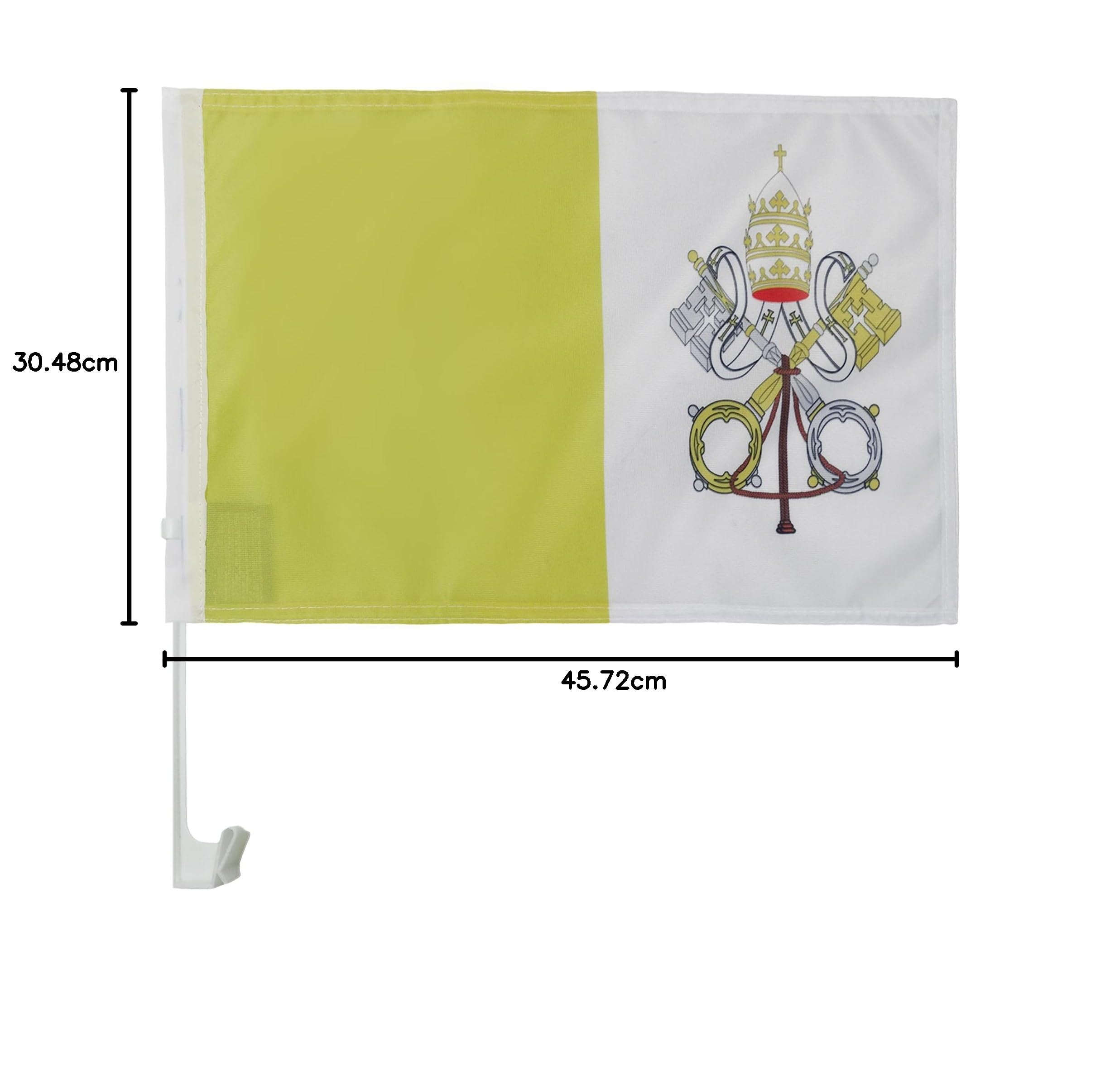 AZ FLAG South Africa Car Flag 18'' x 12'' - South African Car flags 30 x 45cm - Banner 18x12 INCHES PLASTIC STICK — view 31