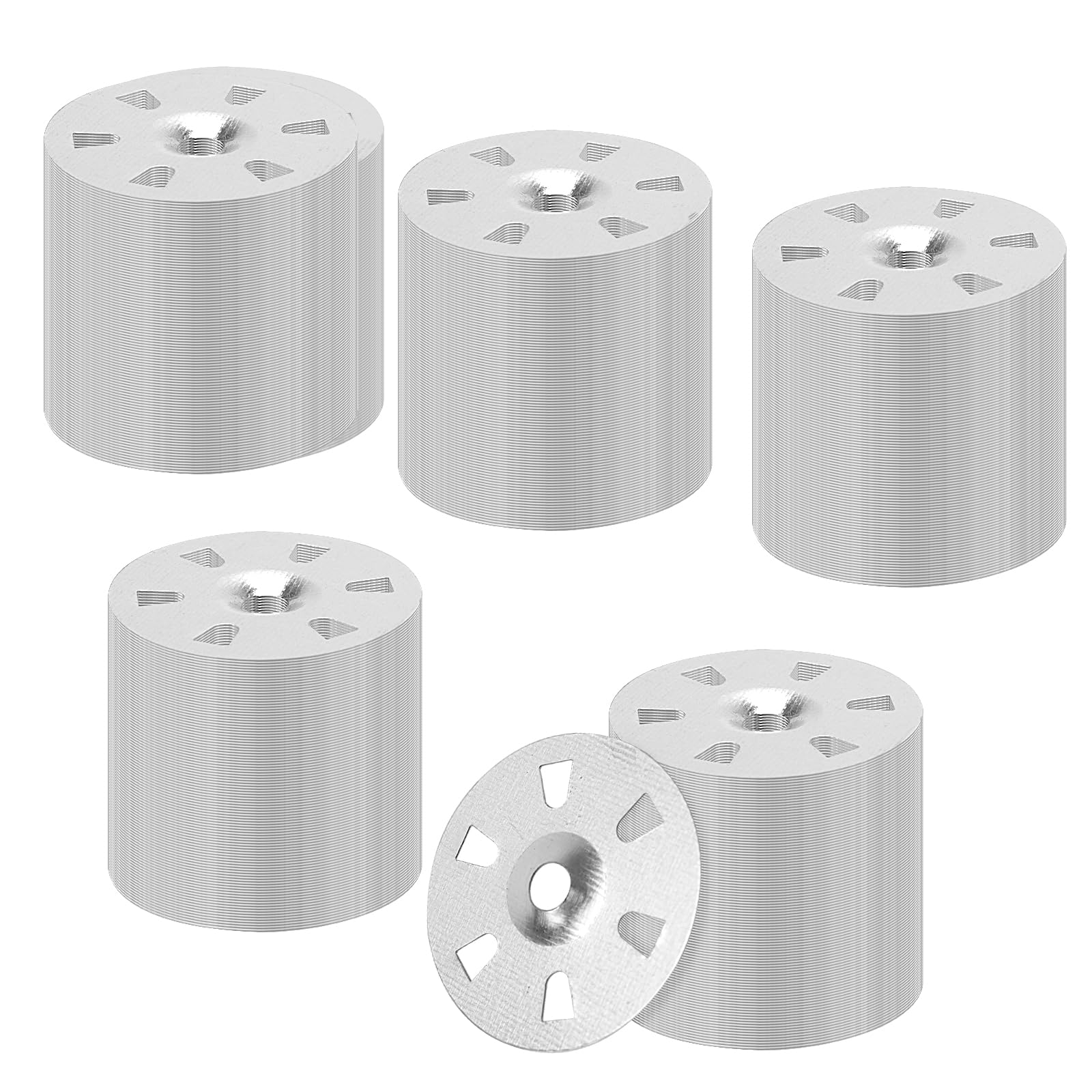 JEUIHAU 500 Pcs Easy Fix Washers, 35mm Diameter Insulation Tile Backer Board Washers for Insulation Thermoboard Plasterboard