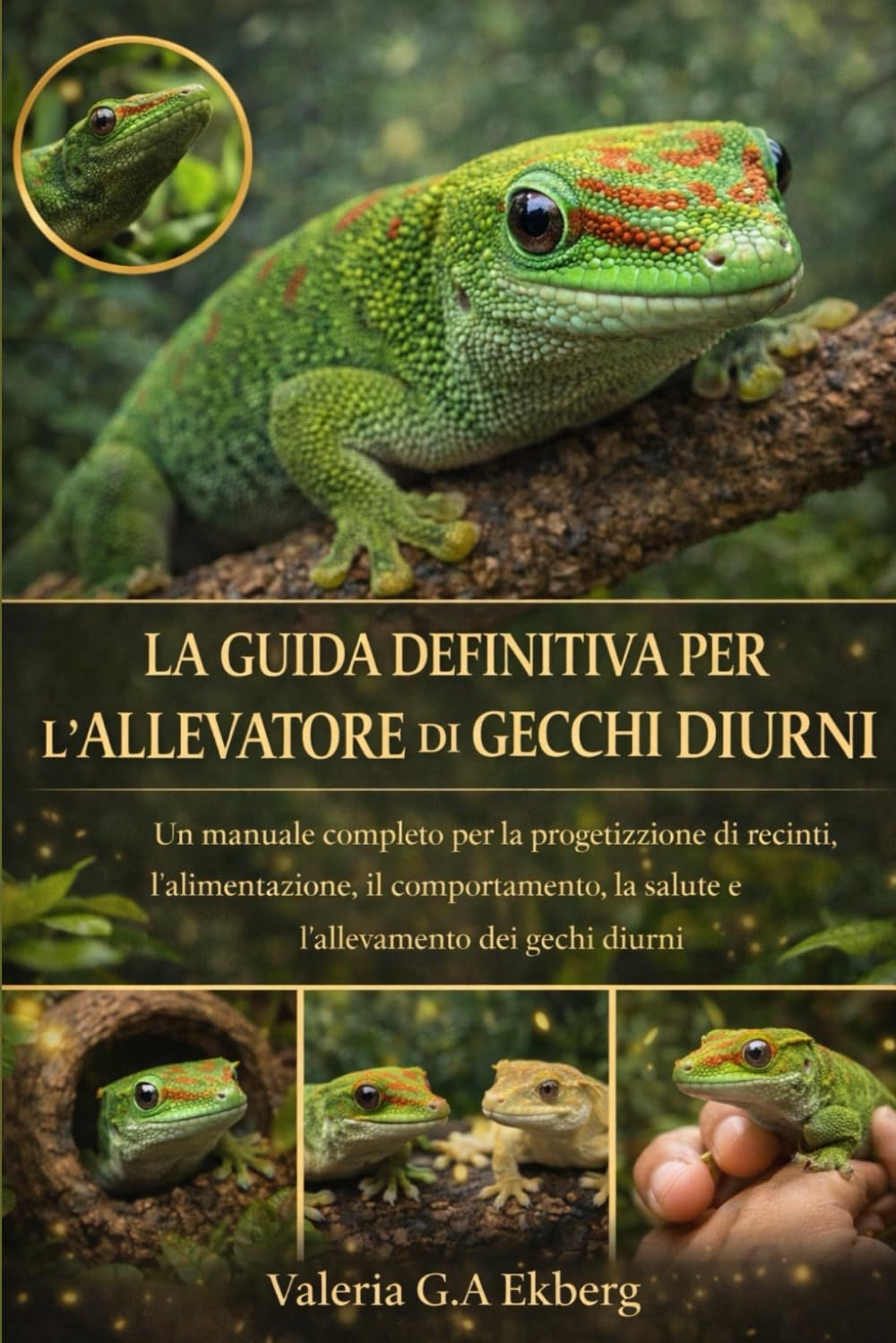 LA GUIDA DEFINITIVA PER L'ALLEVATORE DI GECCHI DIURNI: Un manuale completo per la progettazione di recinti, l'alimentazione, il comportamento, la salute e l'allevamento dei gechi diurni