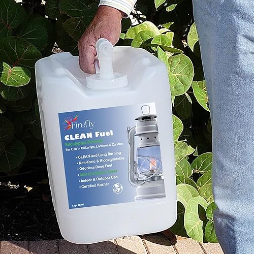 Miniatura 2 de Lámpara de aceite Firefly, usa combustible limpio, clean-5-e Fórmula de citronela,Puro,Fórmula de eucalipto