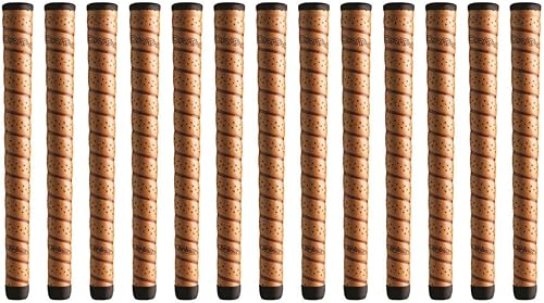 Winn DriTac Wrap Oversize +1/8" Copper Golf Grip Bundle (13 piezas)
