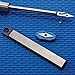 Rockler Carbide Cutter Honing System - Diamond Sharpening Tool with Magnetic Grip for Carbide Insert Cutters, Precision Sharpener for Turning Tools, Chisel Honing & Edge Touch-Ups
