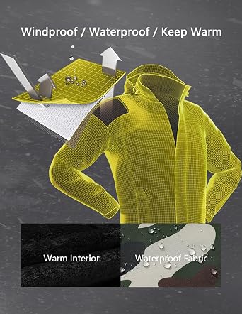 Men's Ski Jacket Winter Coat