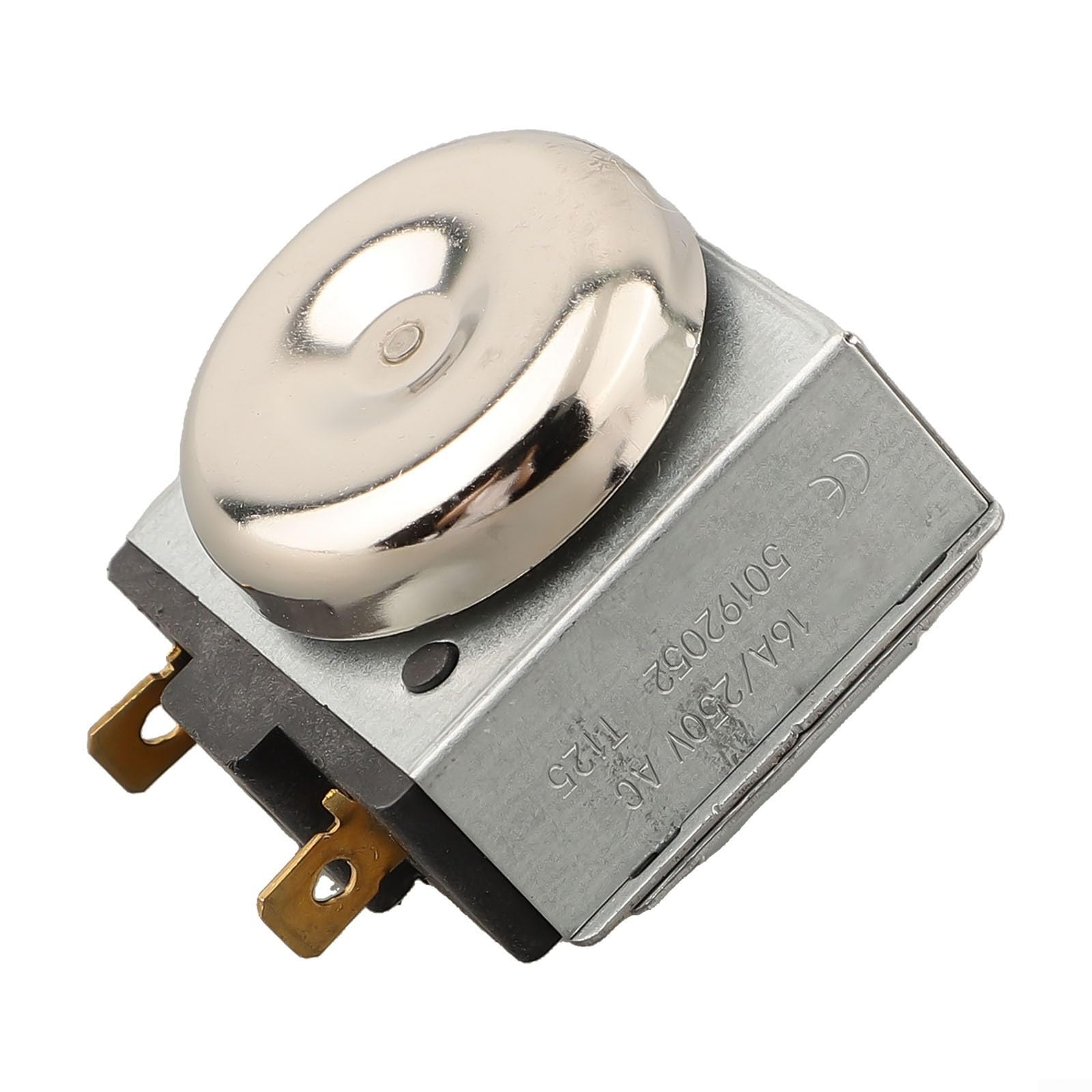 Electric Pressure Cooker Timer, Mechanical Type with Bell, Metal Construction, 4.3cm Compact Size, for Rice Cookers, Ovens and Kitchen Appliances(60 MINUTES)