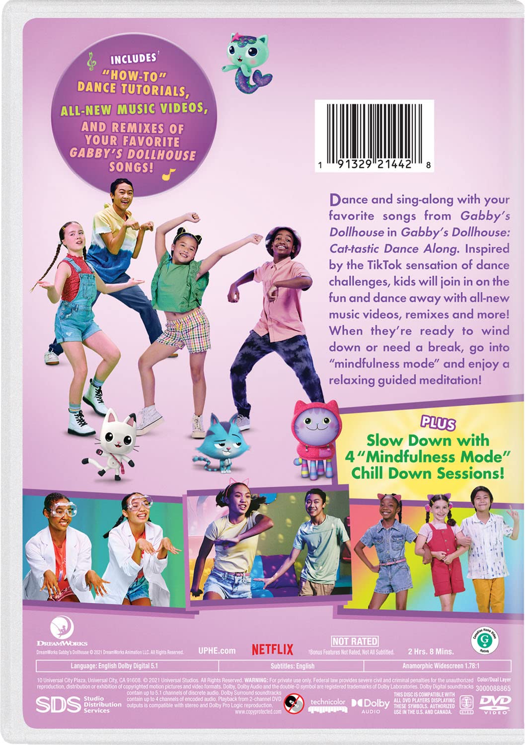 Gabby's Dollhouse CatTastic Dance Along [DVD]B09MTYK7LR