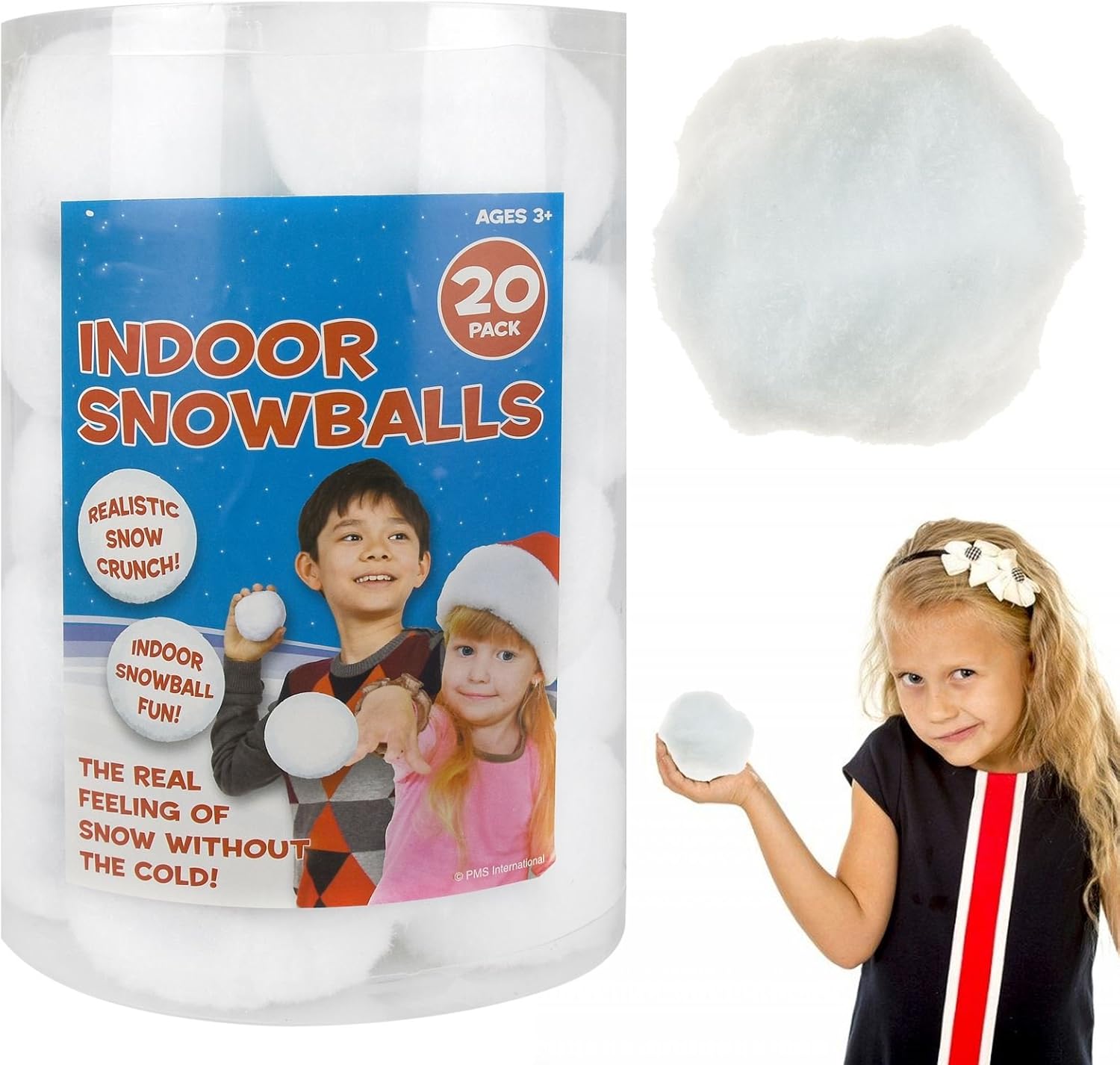Albert Austin 20Pcs Fake Snowballs Artificial Plush Snowballs Ideal for