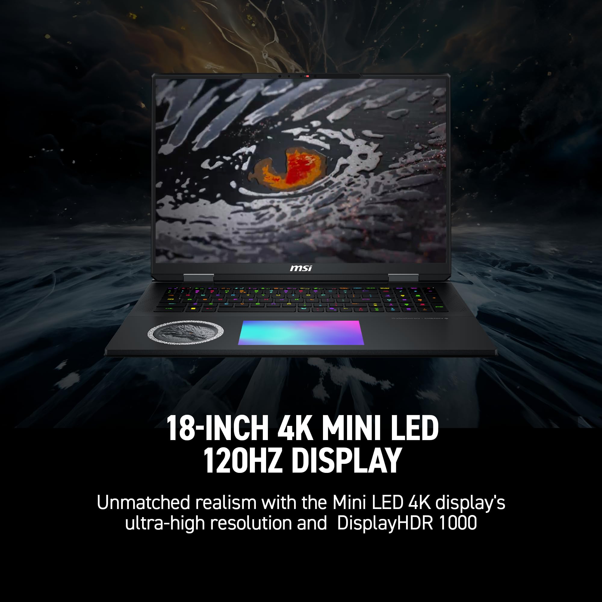Titan 18 HX Dragon Edition Norse Myth 45.7 cm 120Hz MiniLED UHD+