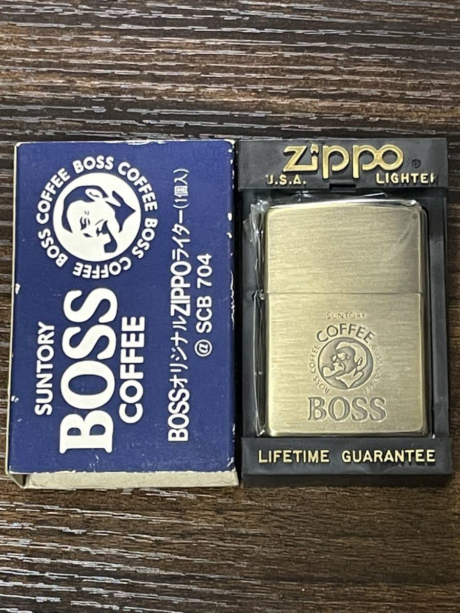 ZIPPO 未使用BOSSコーヒー非売品 ZIPPO 未使用BOSSコーヒー非売品