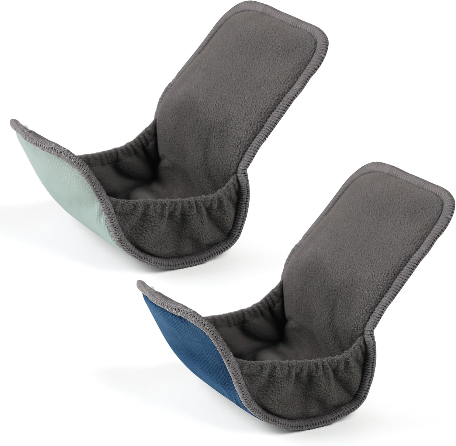 Reusable Incontinence Pads for Men, 2 Packs Universal Pad for Mens for Urinary Leakage,Mens Incontinence Pads, Washable Incontinence Guards with Maximum Absorbency to Prevent Leaks