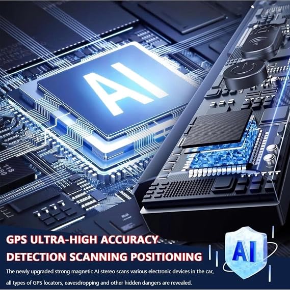 Coverzone Gizli Kamera ve Dinleme Cihazı Dedektörü 2025 Teknolojisi | Anti Spy Kamera Bulucu | GPS Takip ve Kablosuz Sinyal Algılama | Titreşimli Sessiz Uyarı | Taşınabilir | X13