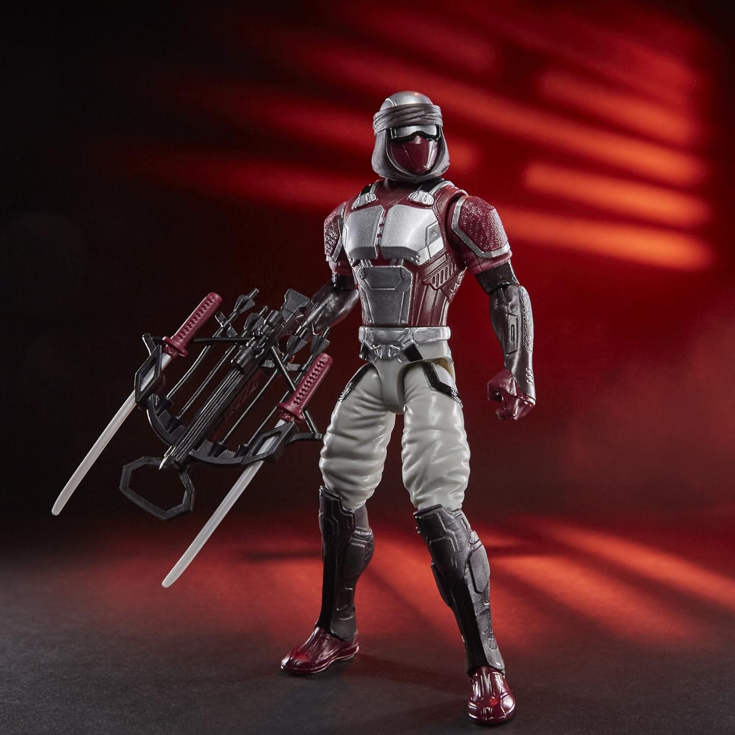 G.I. Joe Snake Eyes Origins Night Creeper Action Figure Collectible Toy with Action Feature and Accessories, Toys for Kids Ages 4 and Up - Image 7