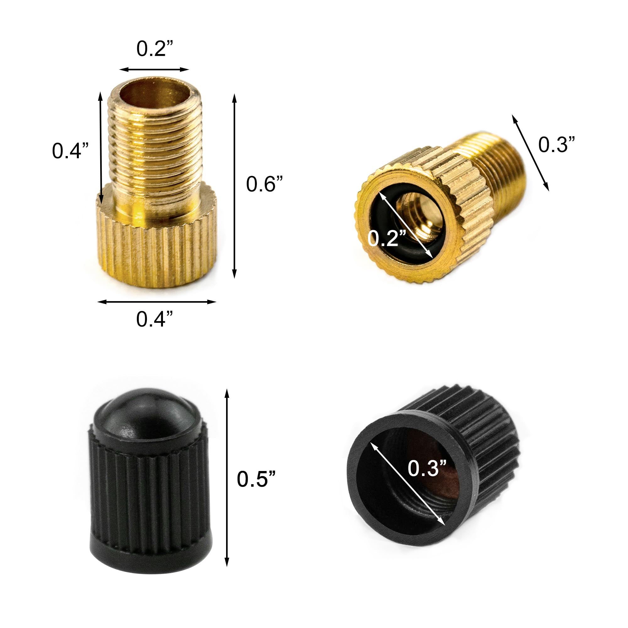 KENDA Presta Valve Cores Bag of Ten