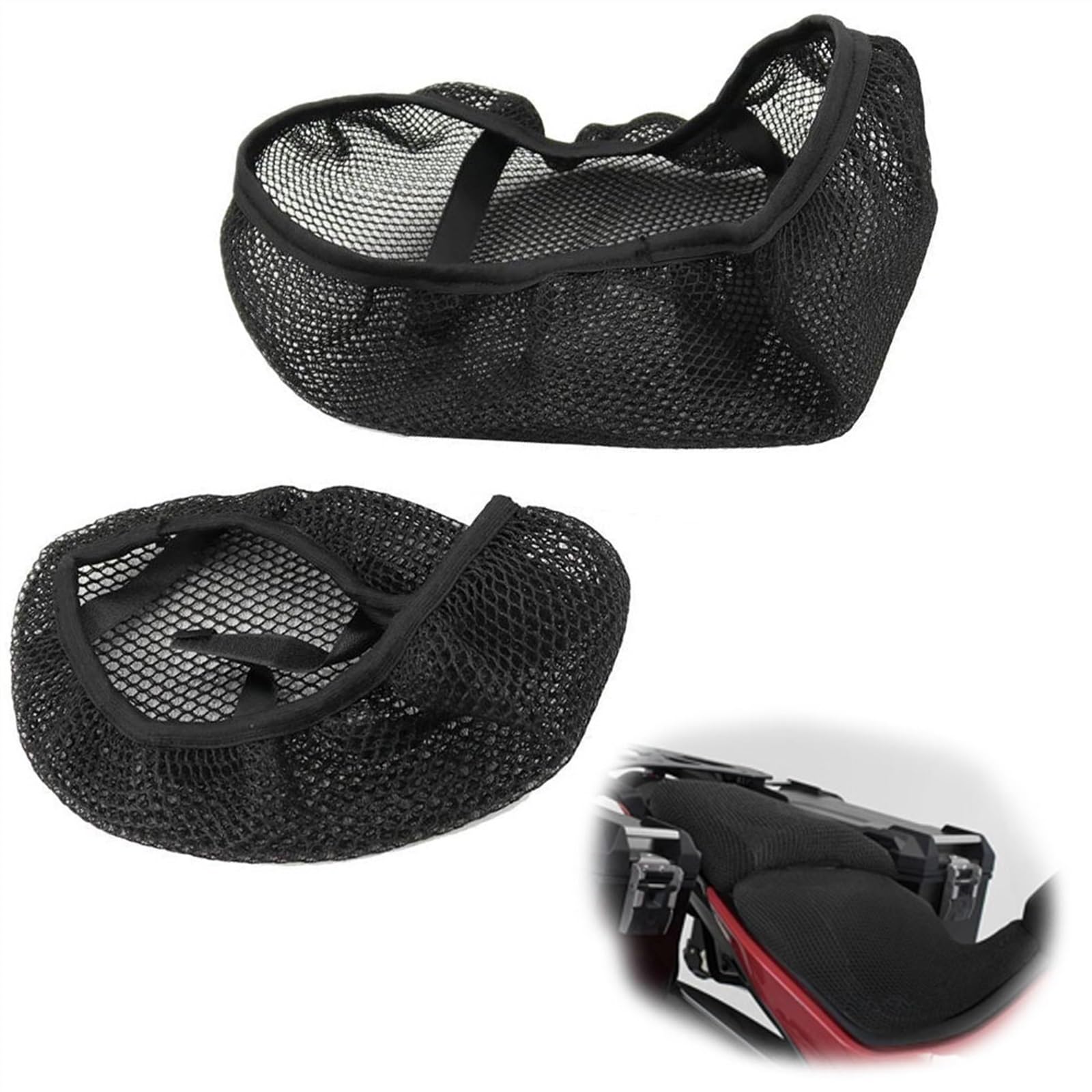 Funda de asiento antideslizante Ducati Multistrada 1260 S y cojín transpirable 8