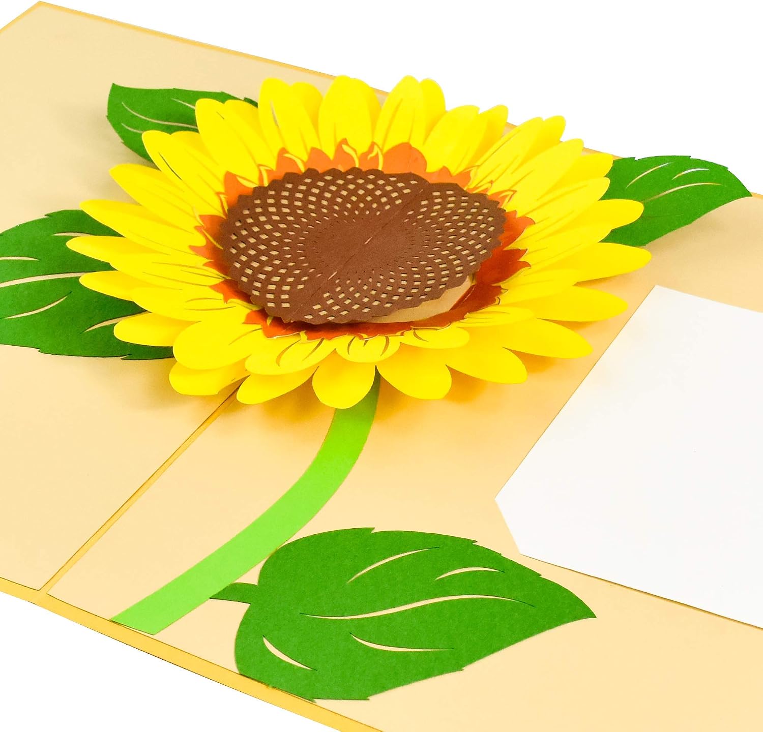 PopLife® Sunflower 3D Pop Up Mother's Day Card, Happy Golden Anniversary Card, Birthday, Thank You, Just Because, Sympathy - Image 3