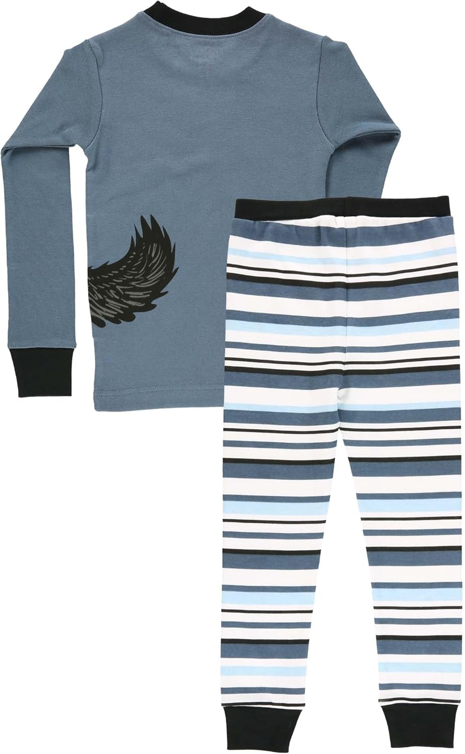 Lazy One Warm Long-Sleeve PJ Sets for Girls and Boys, Cozy, Comfy, Funny Kids' Pajama Sets, Animal, Bear & Moose