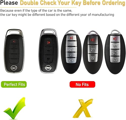 Miniatura 2 de Funda compatible con Nissan Rouge Pathfinder Kicks Versa 2023 2024, Gris