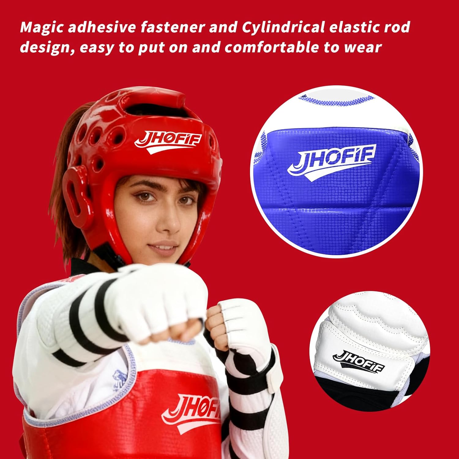 Sparring Gear 13PCS Set for Adult & Youth - Taekwondo Sparring Gear with Boxing Gloves, Headgear, Chest Guard, Boxing Equipment for Karate, Kickboxing, MMA Training & Competition
