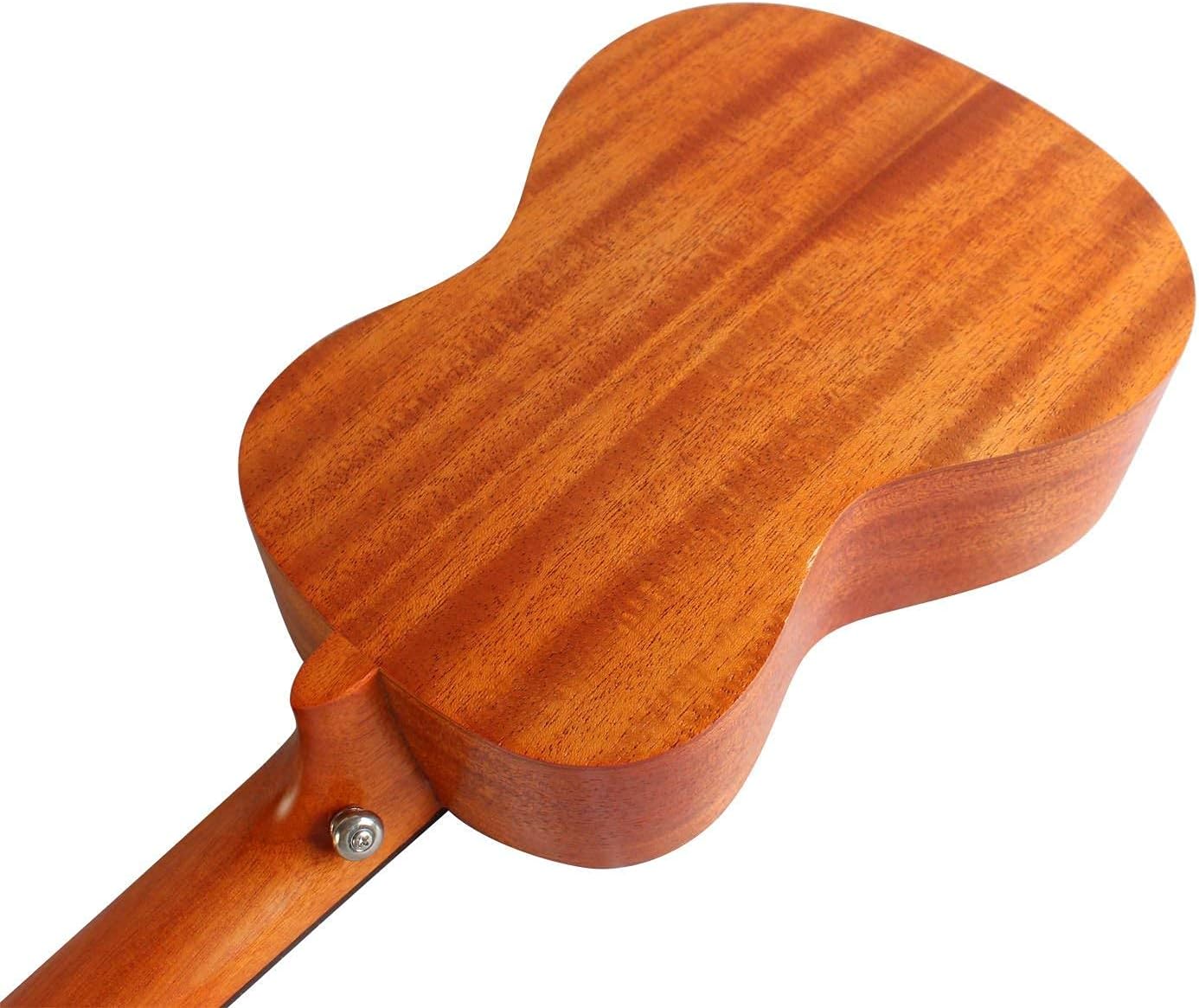 Concert Ukulele Mahogany 23 inch with Ukulele Accessories,5mm Sponge Padding Gig Bag,Strap,Nylon String,Electric Tuner,Picks