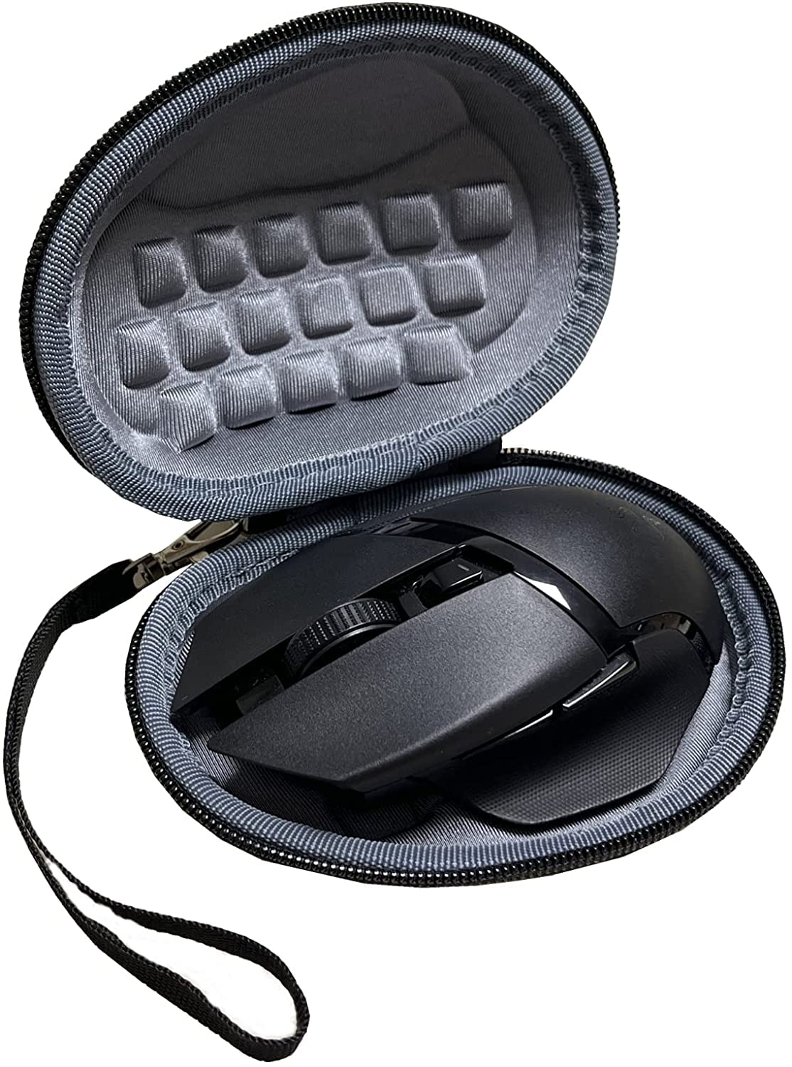 SYOSI Hard Travel Mouse Case for Razer Basilisk X Hyperspeed/Basilisk Ultimate/Logitech G602 G604 Wireless Gaming Mouse Portable Carrying Protective Storage Bag, No Shake