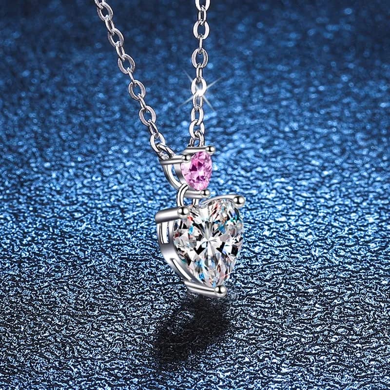 Collier moissanite anti-ternissement argent s925 durable - 3