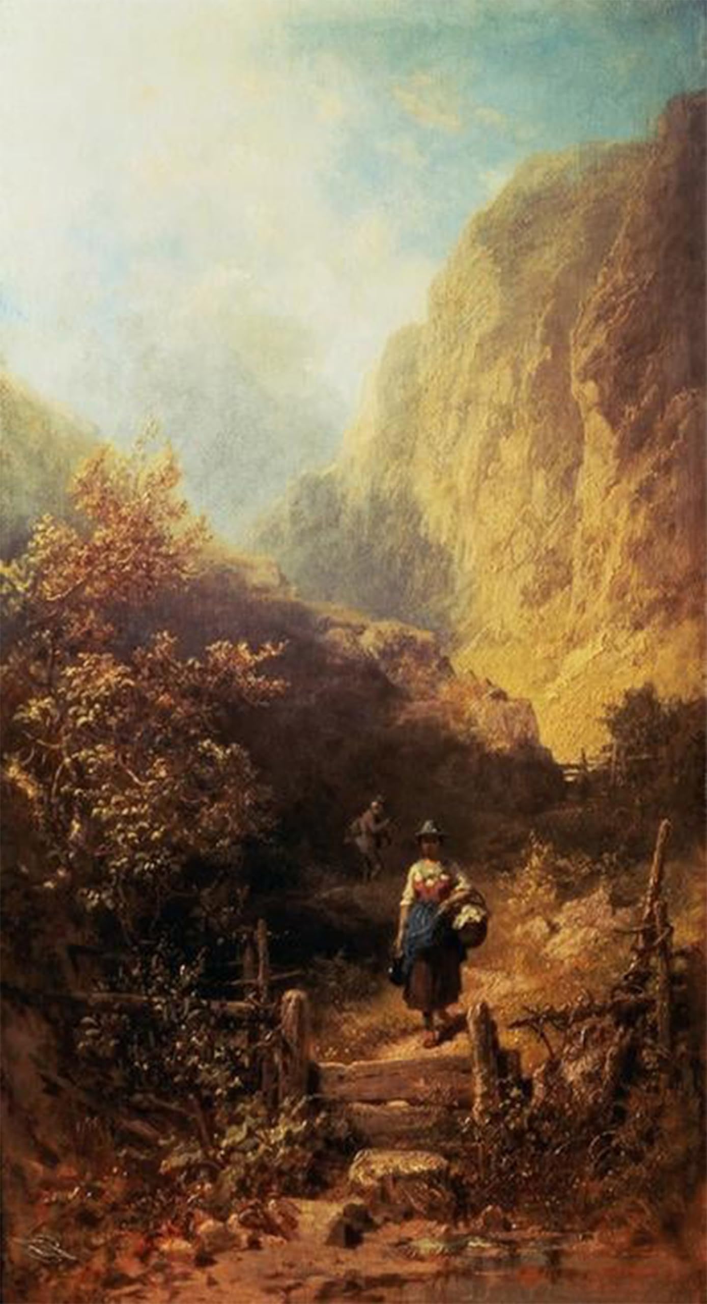 POSTERIIk Famous Modern Artwork Art Mural Knitting Hermit by Carl Spitzweg Oil Paintings Pictures for Home Decor 60x90cm