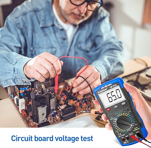 Miniatura 6 de Multímetro digital HP-770J Multímetro automotriz Analizador de motor Manual de rango NCV Multi Tester Voltímetro Medida