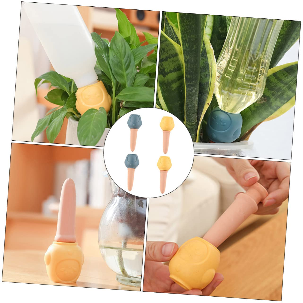 UKCOCO 3 Series Kit Goteros Automáticos para Riego De Plantas Herramienta Autorregante Ajustable Dispositivo De Riego por Goteo para Jardín Y Vacaciones 4 Piezas X 3