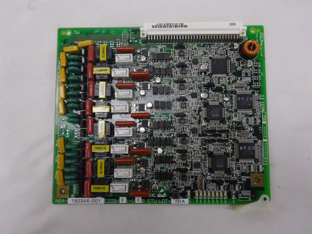 NEC COIB(8)-U30 ETU 750451 Line Card Caller ID