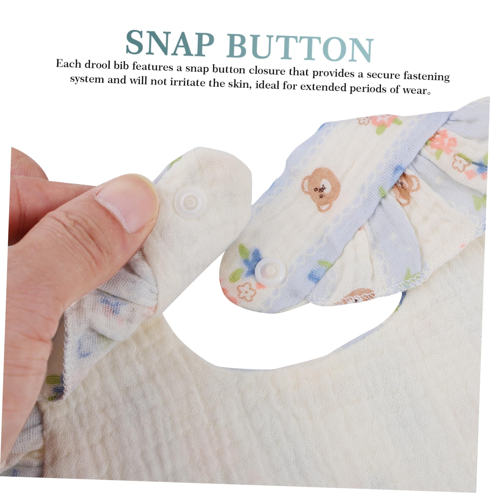 Veemoon 12stücke Baumwolle Weiche Und Saugfähige Muslin Sabberlätzchen Niedliche Designs Für Neugeborene Für Füttern Und Sabbern Praktische Babyaccessoires