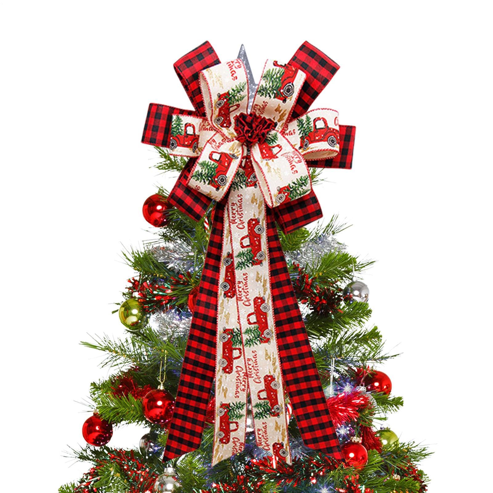 Arcos de Navidad reutilizables para solucionar adornos caídos en el árbol